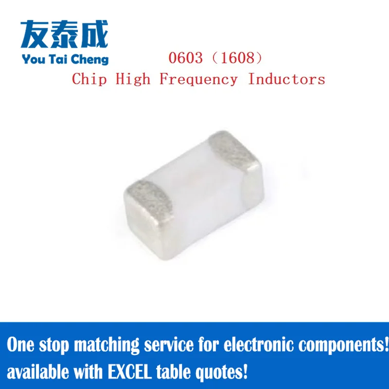 50PCS,Chip Ceramic high frequency inductors 0603 (1608) 5% 120NH 150NH 180NH 220NH 270NH 330NH 390NH R39J 430NH R43J 470NH R47J
50PCS,Chip Ceramic high frequency inductors 0603 (1608) 5% 120NH 150NH 180NH 220NH 270NH 330NH 390NH R39J 430NH R43J 470NH R47J