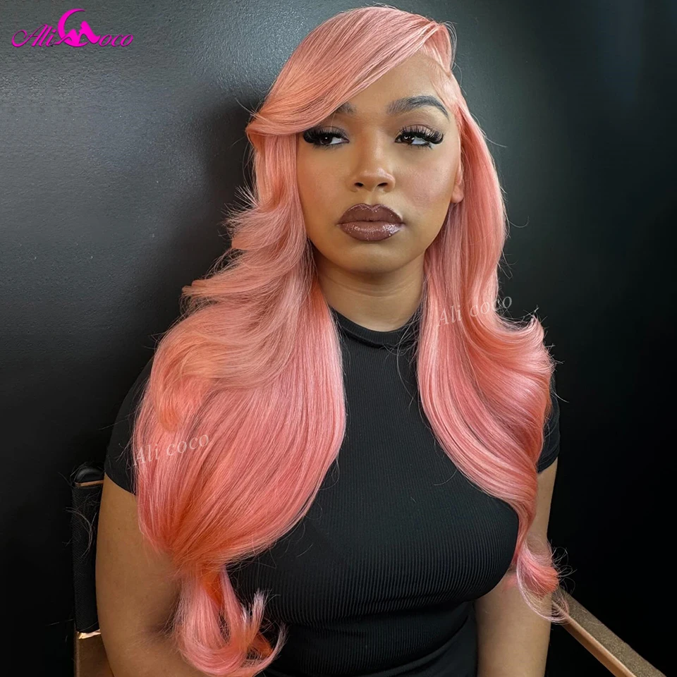 Pink Color Lace Front Wig Human Hair Body Wave Wigs 13x4 13x6 Lace Front Wig Human Hair Pre Plucked With Baby Hair For Women
Pink Color Lace Front Wig Human Hair Body Wave Wigs 13x4 13x6 Lace Front Wig Human Hair Pre Plucked With Baby Hair For Women
