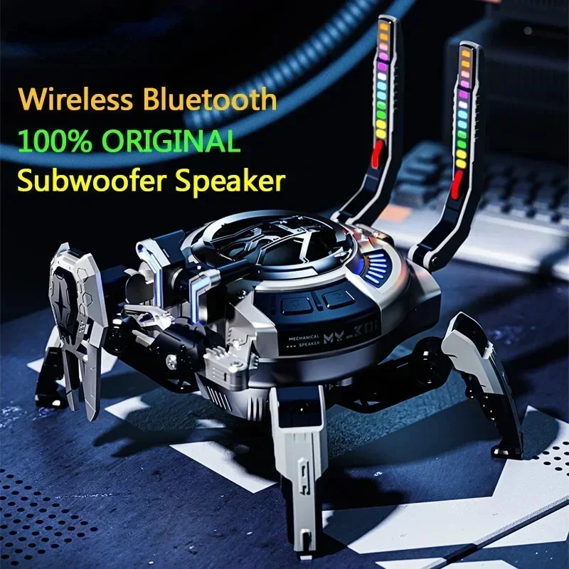 

Cool and handsome subwoofer sound mecha creative game decoration subwoofer machine crab wireless bluetooth speaker HIFI