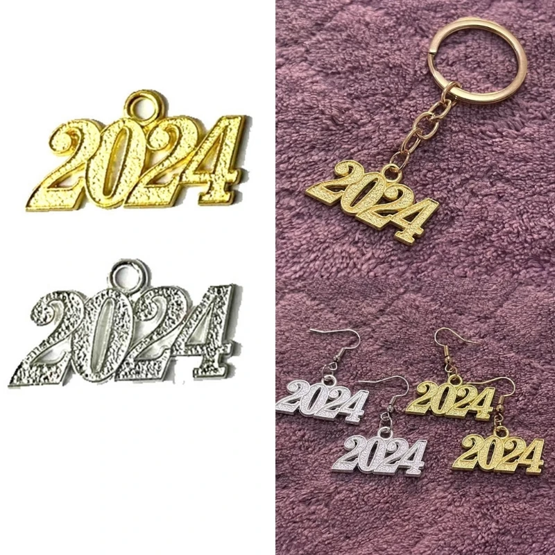 100 шт., блестящий металлический сплав, подвеска на год 2024, подвеска для изготовления ювелирных изделий, сделай сам, ручная с
100 шт., блестящий металлический сплав, подвеска на год 2024, подвеска для изготовления ювелирных изделий, сделай сам, ручная с