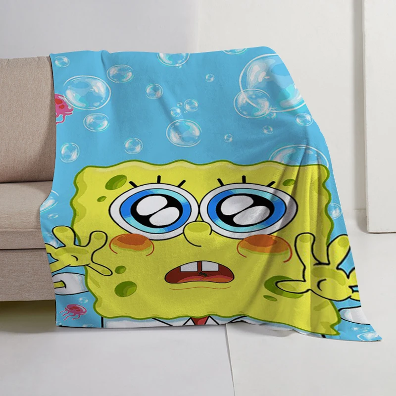 Sofa Blankets for Winter S-SpongeBobs Microfiber Bedding Warm Knee Bed Fleece Camping Custom Nap Cartoon Fluffy Soft Blankets
Sofa Blankets for Winter S-SpongeBobs Microfiber Bedding Warm Knee Bed Fleece Camping Custom Nap Cartoon Fluffy Soft Blankets