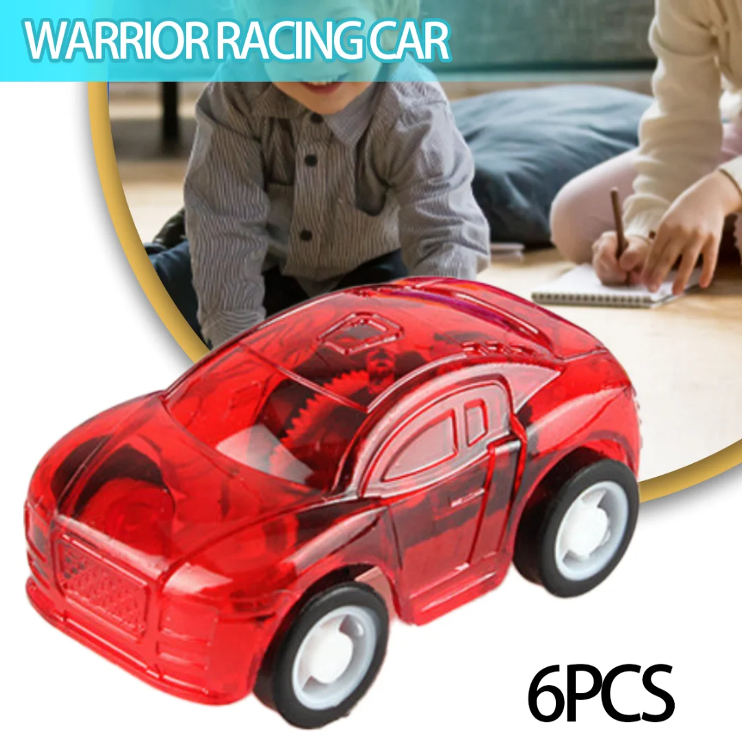 New 6pcs/set Mini Pull Back Car Transparent Colorful Miniature Vehicle Set Random Candy Color Boys Toy Cars Accessories
New 6pcs/set Mini Pull Back Car Transparent Colorful Miniature Vehicle Set Random Candy Color Boys Toy Cars Accessories