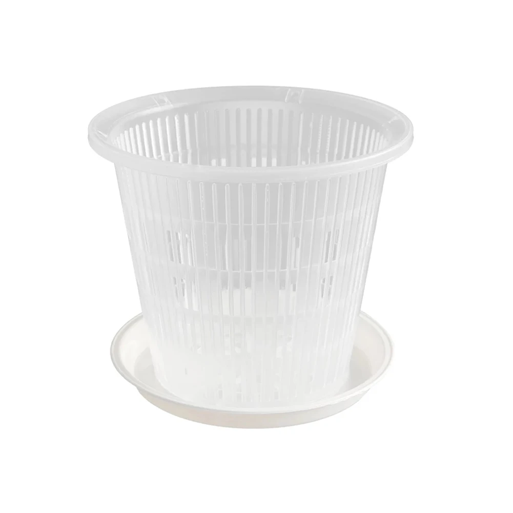 Plant Pot Flower Pot Reusable Washable Orchids Breathable Clear Flower Pot Stand For Milkweed Light-transmitting
Plant Pot Flower Pot Reusable Washable Orchids Breathable Clear Flower Pot Stand For Milkweed Light-transmitting