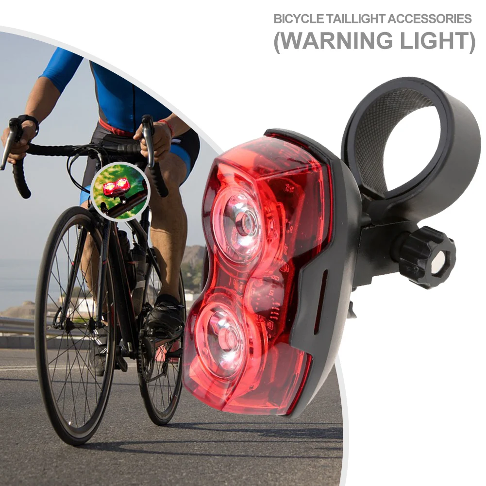 Long Lasting AAA Battery Powered Bike Tail Light Red LED Rear Light for Mountain Bikes Horizontal/Vertical Mount
Long Lasting AAA Battery Powered Bike Tail Light Red LED Rear Light for Mountain Bikes Horizontal/Vertical Mount
