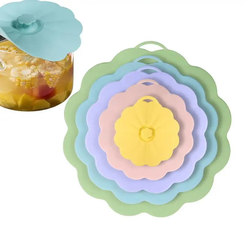 Silicone Lids For Food Dustproof Bowl Covers With Hanger Hole For Flavour Keeping Specialty Kitchen Appliances For Dishes Rice
Silicone Lids For Food Dustproof Bowl Covers With Hanger Hole For Flavour Keeping Specialty Kitchen Appliances For Dishes Rice