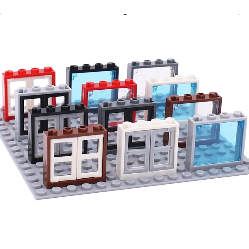 MOC Bricks 60594 60608 60608 Window1x4x3 with Glass Pane DIY Intelligence Building Block Compatible Assembles Particles My City
MOC Bricks 60594 60608 60608 Window1x4x3 with Glass Pane DIY Intelligence Building Block Compatible Assembles Particles My City