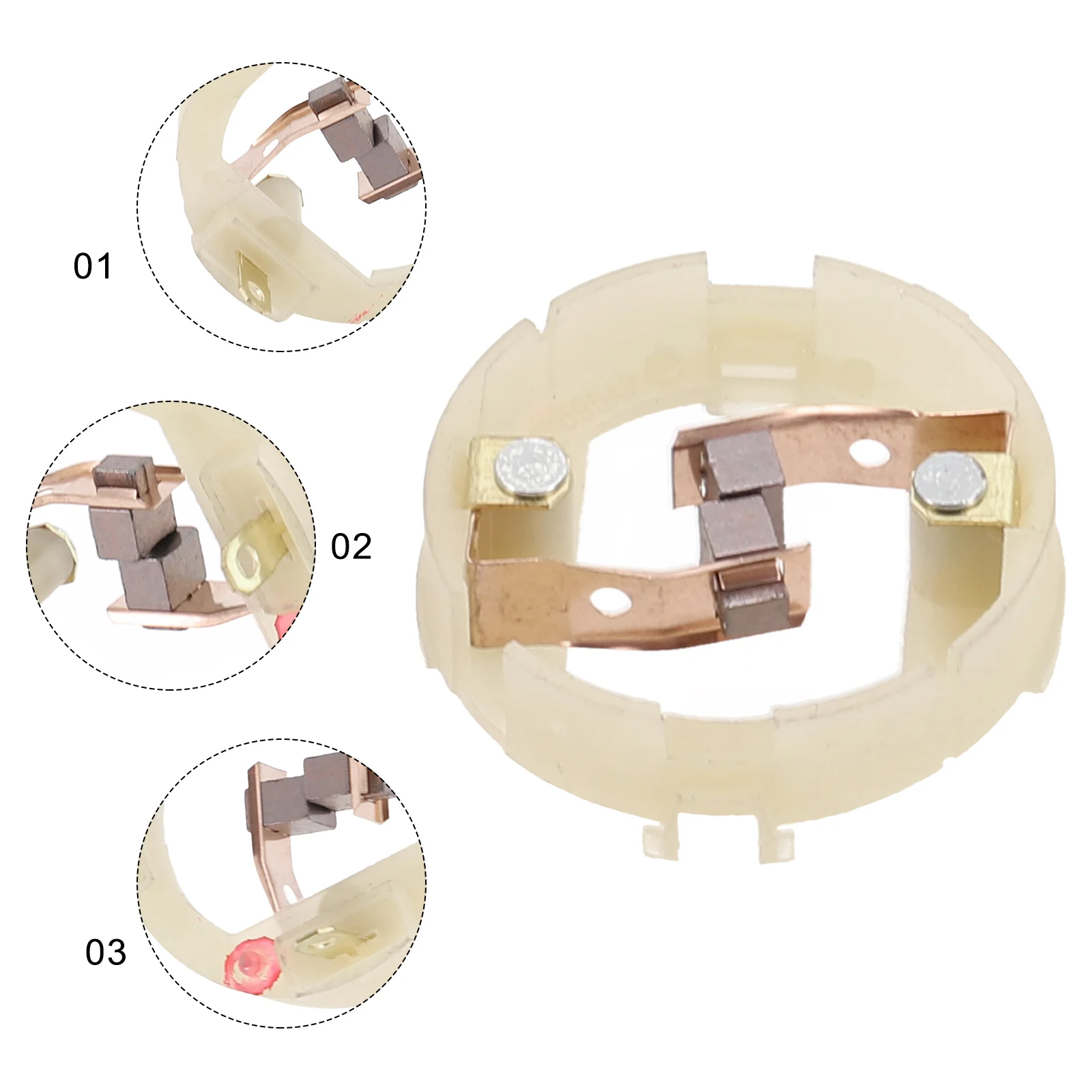 Holder Carbon Brush KV3SFN Motor Parts Power Tools Practical Replacement Without Iron 1 Pcs BS MT DW Brand New
Holder Carbon Brush KV3SFN Motor Parts Power Tools Practical Replacement Without Iron 1 Pcs BS MT DW Brand New