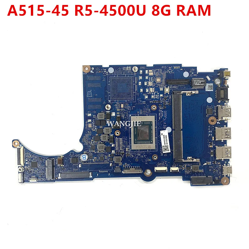 Материнская плата для ноутбука Acer Aspier 5 A515-45 NBHVZ11003 R5-4500U 8G RAM DAZAURMB8C0 100% полностью протестирована
Материнская плата для ноутбука Acer Aspier 5 A515-45 NBHVZ11003 R5-4500U 8G RAM DAZAURMB8C0 100% полностью протестирована