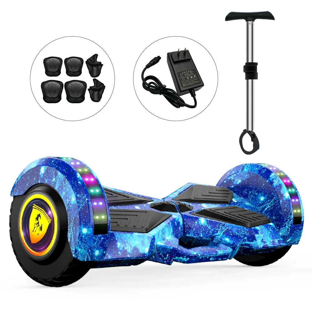 

Wholesale Self Balance Scooter Led Lights Hover Board Hoverboard Self-balancing Electric Scooters With Music Speakers