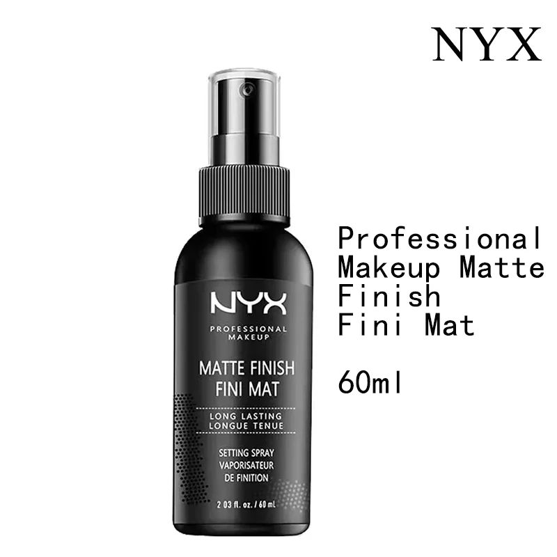 

Original NYX Makeup Setting Spray 60ml Long-lasting Non-Sticky Moisturize Skin Without Dryness Matte Finish Fini Mat
