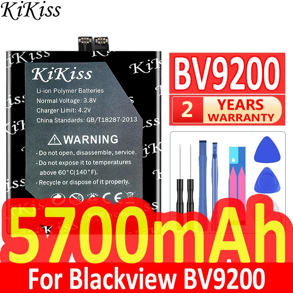 

5700mAh KiKiss Powerful Battery BV 9200 (Li556578JLY) For Blackview BV9200