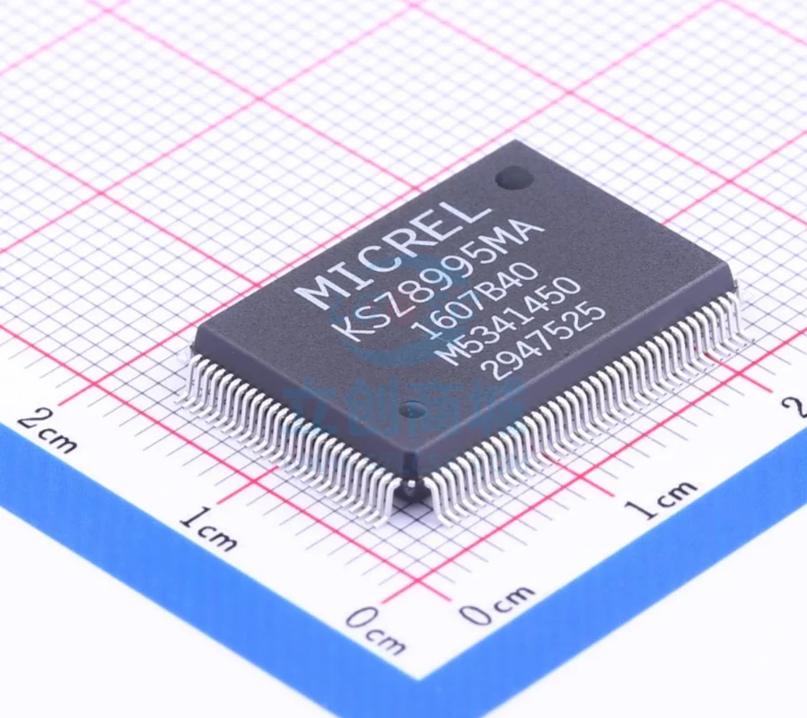 

100% KSZ8995MA Package LQFP-128 New Original Genuine Ethernet IC Chip