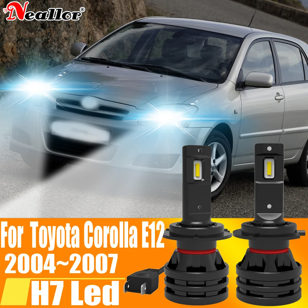 2 шт., Автомобильные светодиодные лампы H7 Canbus H18 6000K 12 В 55 Вт
2 шт., Автомобильные светодиодные лампы H7 Canbus H18 6000K 12 В 55 Вт