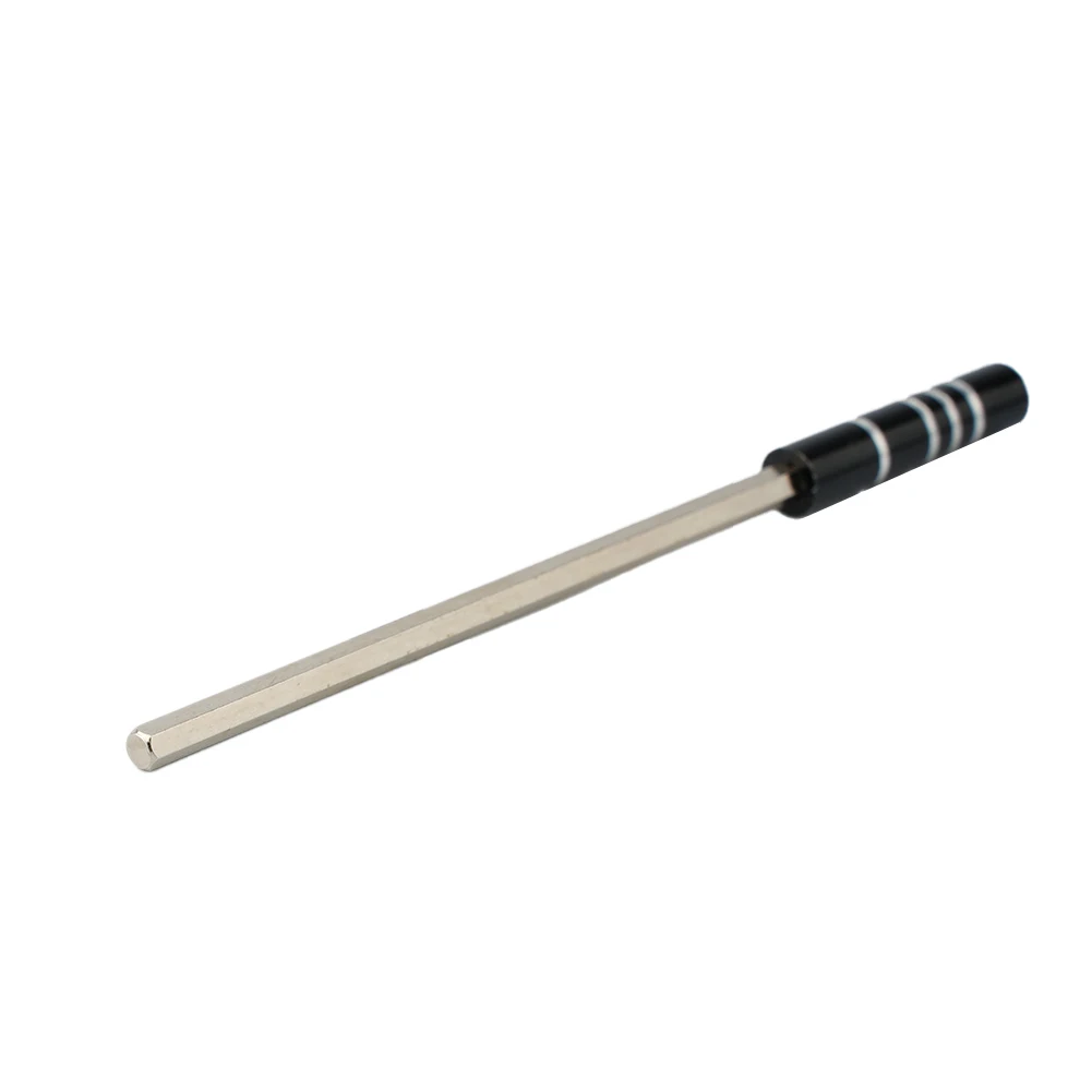 123mm Black Magnetic Multi-function Metal Shaft Hard Extension Bar For 1/8 Inch Hexagon Screwdriver Bits Power Tool Accessories
123mm Black Magnetic Multi-function Metal Shaft Hard Extension Bar For 1/8 Inch Hexagon Screwdriver Bits Power Tool Accessories
