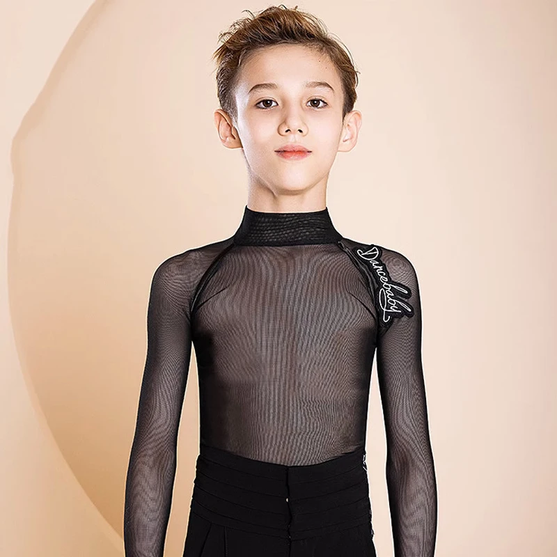 Boys Latin Dance Shirt Long Sleeved Modern Dancing Tops Kids Performance Ballroom Dance Top Stage Training Clothes DWY9495 
Boys Latin Dance Shirt Long Sleeved Modern Dancing Tops Kids Performance Ballroom Dance Top Stage Training Clothes DWY9495