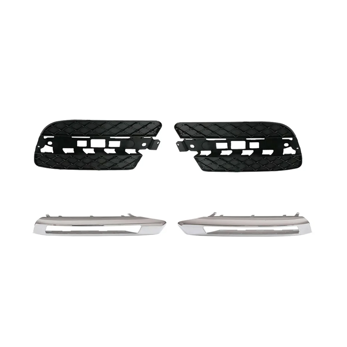 1Set Car Front Bumper Fog Light Cover Trim Fog Light Grille for Mercedes Benz GL350 GL450 X164 1648847122 1648847222
1Set Car Front Bumper Fog Light Cover Trim Fog Light Grille for Mercedes Benz GL350 GL450 X164 1648847122 1648847222