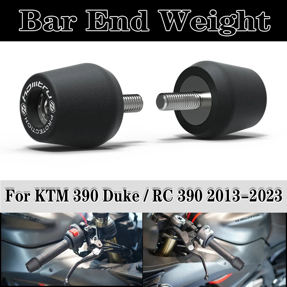 

For KTM 390 Duke / RC 390 2013-2023 Motorcycle Handle Bar End Weight Grips Cap