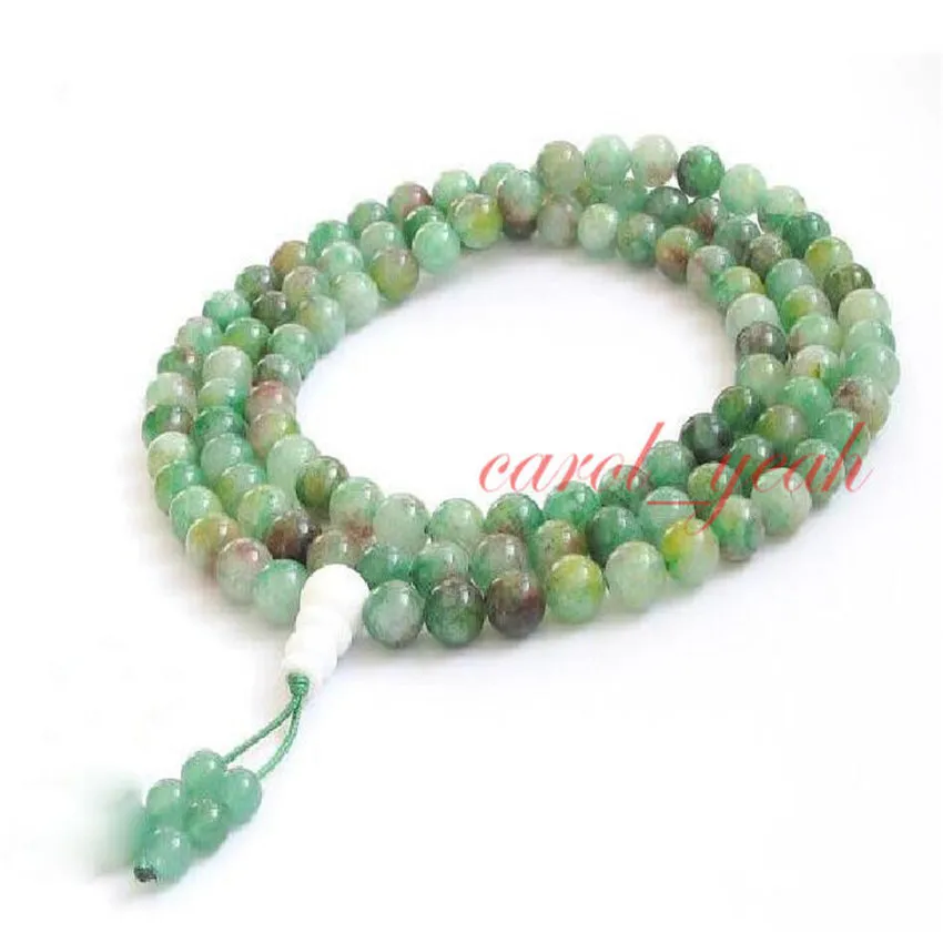 6mm Green Agate 108 Bead Bracelet Artisan Teens Wrap Classic Stackable Anniversary Bangle Crafted Ethnic Trendy Link Handmade 
6mm Green Agate 108 Bead Bracelet Artisan Teens Wrap Classic Stackable Anniversary Bangle Crafted Ethnic Trendy Link Handmade
