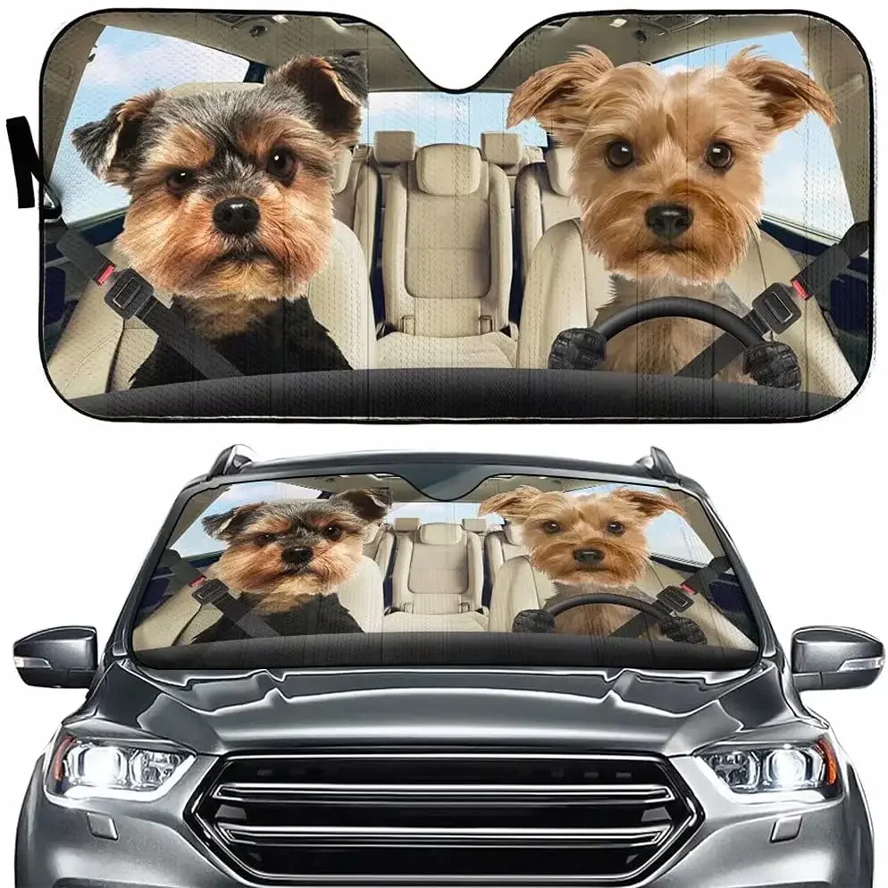 Personalized Funny Animal Yorkshire Terrier Dog Driver Car Sun Sunshade Windshield Auto Front Window Windshield Car Sunshade Car
Personalized Funny Animal Yorkshire Terrier Dog Driver Car Sun Sunshade Windshield Auto Front Window Windshield Car Sunshade Car