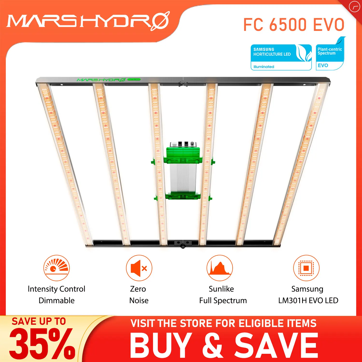 2024 Mars Hydro FC EVO 6500 Led Grow Light Bar Sunlike Full Spectrum Samsung LM301H EVO For Indoor Veg Flower Hydroponics Plants
2024 Mars Hydro FC EVO 6500 Led Grow Light Bar Sunlike Full Spectrum Samsung LM301H EVO For Indoor Veg Flower Hydroponics Plants