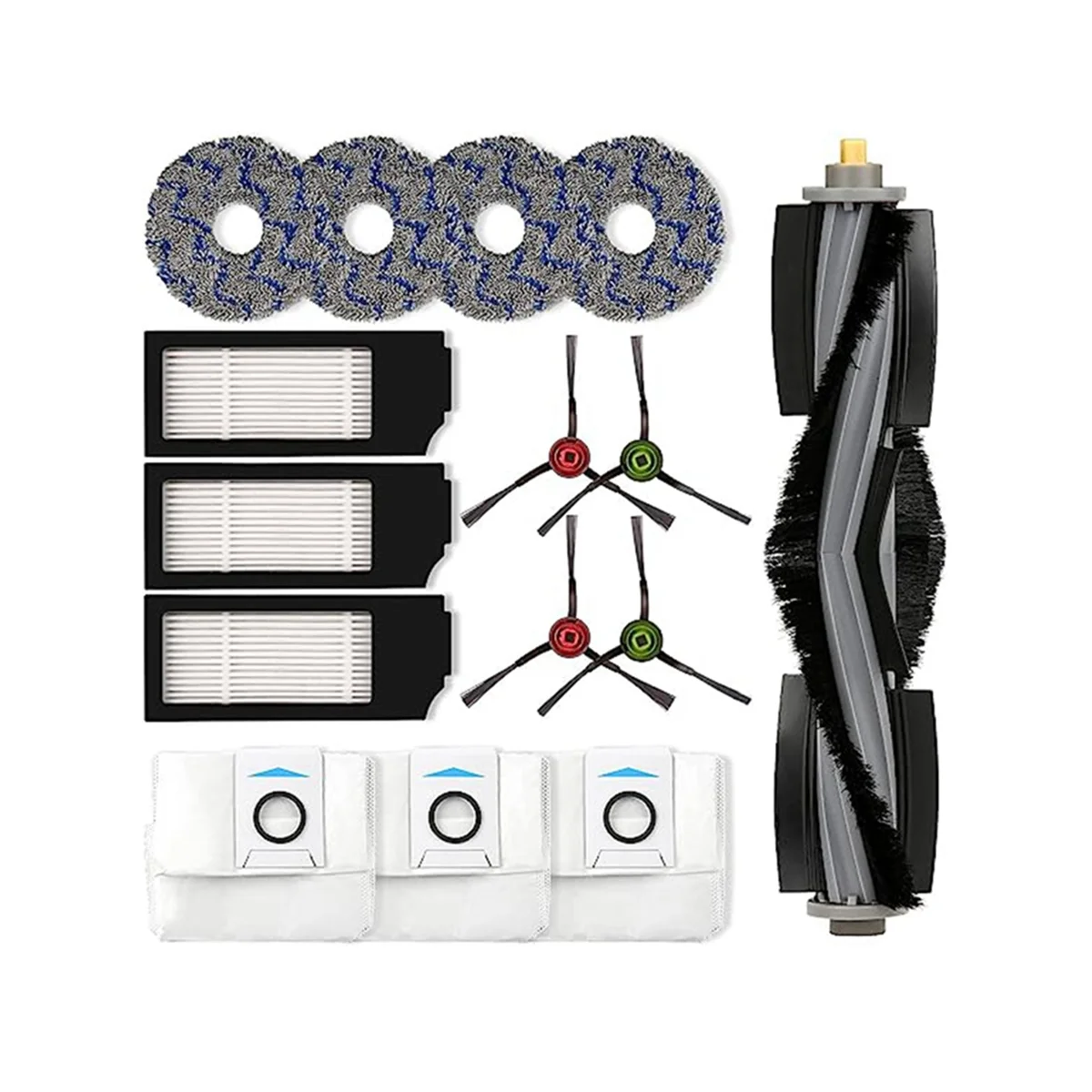 Аксессуары для робота-уборочной машины Ecovacs Cobos X1 Pro T10Omni, Швабра, роликовая щетка, фильтр, запасные части 
Аксессуары для робота-уборочной машины Ecovacs Cobos X1 Pro T10Omni, Швабра, роликовая щетка, фильтр, запасные части