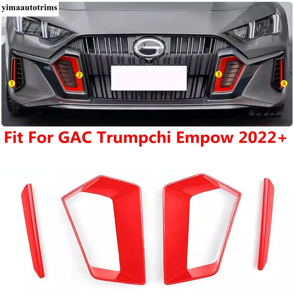 Front Bumper Fog Lamp Light Eyebrow Air Inlet Cover Trim For GAC Trumpchi Empow 2022-2024 Black / Red /Blue Accessories Exterior
Front Bumper Fog Lamp Light Eyebrow Air Inlet Cover Trim For GAC Trumpchi Empow 2022-2024 Black / Red /Blue Accessories Exterior