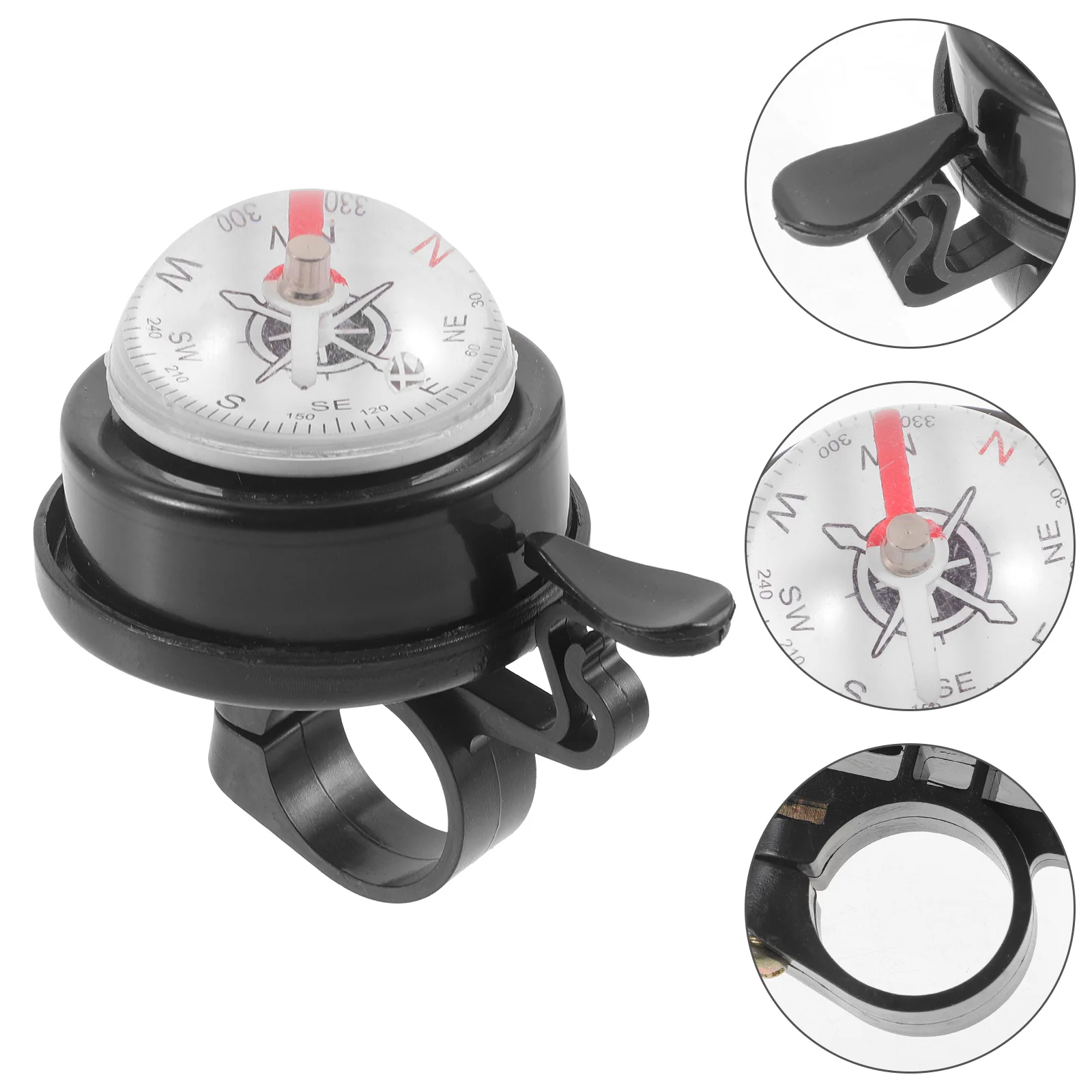 

Bicycle Accessories Practical Bicycles Bell Compass Portable Bike Thumb Horn Finding Alloy Anti-loss Cycling Child