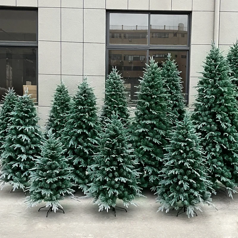 6-10FT Large Artificial Christmas Tree PE+PVC Green Xmas Tree White Snow Flocking Fir Fake Tree Home Party New Year Decoration
6-10FT Large Artificial Christmas Tree PE+PVC Green Xmas Tree White Snow Flocking Fir Fake Tree Home Party New Year Decoration