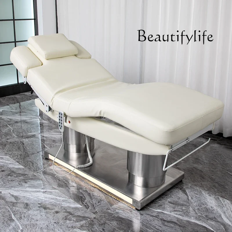 High-End Electric Beauty Bed Body Micro-Whole Bed Tattoo Embroidery Lifting Beauty Massage Massage 
High-End Electric Beauty Bed Body Micro-Whole Bed Tattoo Embroidery Lifting Beauty Massage Massage