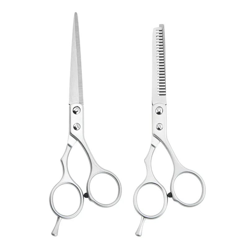 

Stainless Steel Scissors for Hair Thinning and Cutting Clipper 6 inches Hairdressing Products Haircut Trim Hairs Cutting Barber