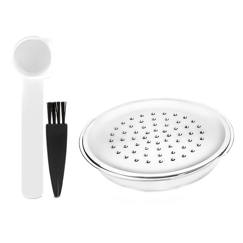 Stainless Steel Coffee Reusable Coffee Maker Coffee Maker Filter Espresso With Spoon
Stainless Steel Coffee Reusable Coffee Maker Coffee Maker Filter Espresso With Spoon