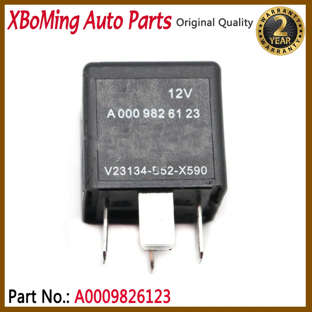 A0009826123 автомобильное электрическое 4-контактное реле 12 В, подходит для Mercedes Benz V23134-B52-X590 A000 9826 123
A0009826123 автомобильное электрическое 4-контактное реле 12 В, подходит для Mercedes Benz V23134-B52-X590 A000 9826 123
