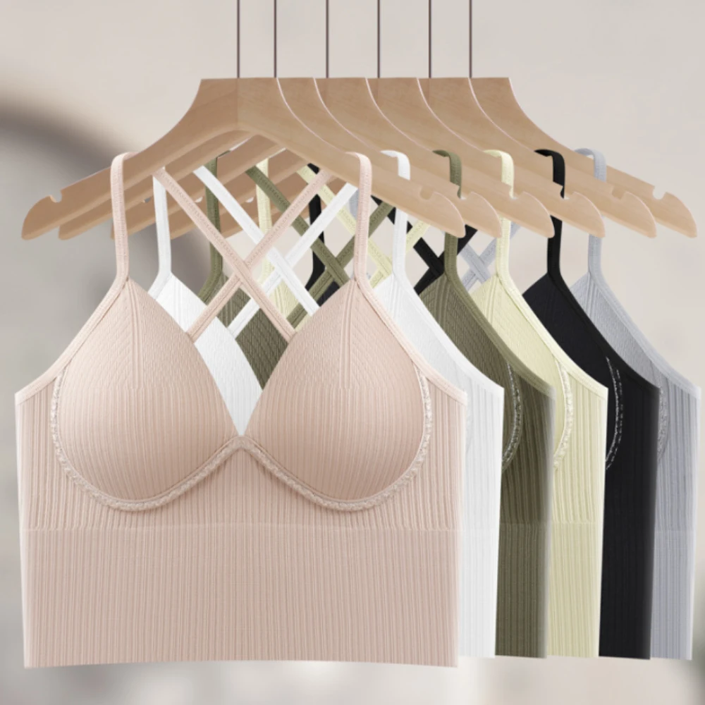Women Top Bra Wireless Bralette Tube Tops Seamless Camisole Fashion One Piece Underwear Female Sexy Brassiere Sujetadores
Women Top Bra Wireless Bralette Tube Tops Seamless Camisole Fashion One Piece Underwear Female Sexy Brassiere Sujetadores