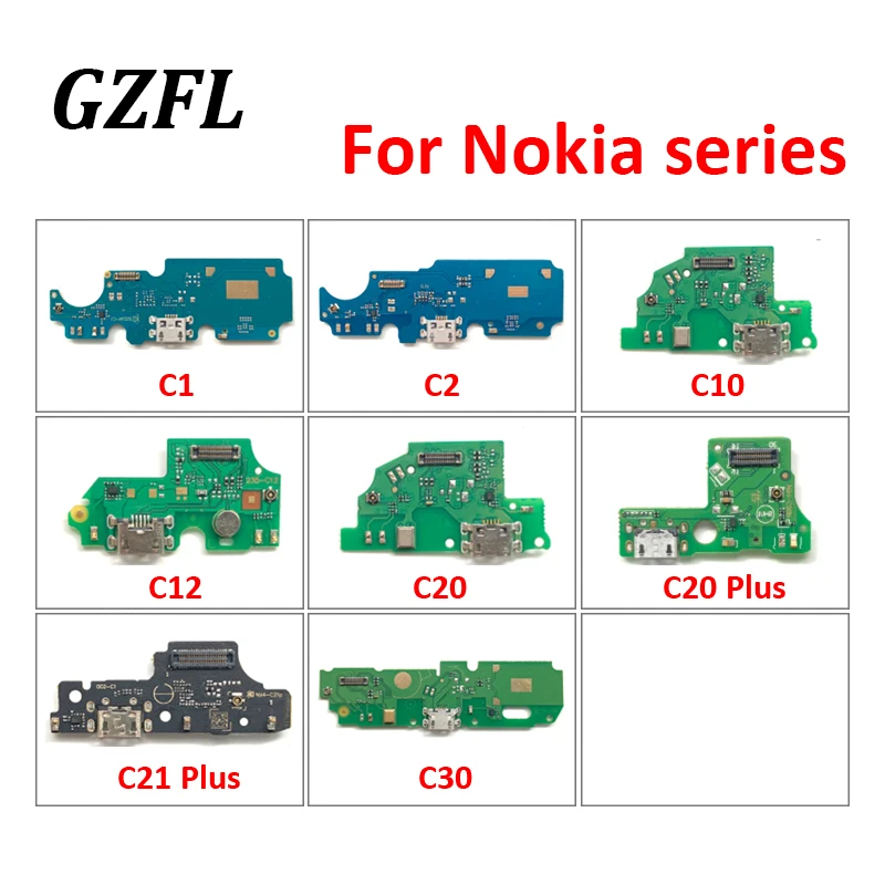 USB Charging Port Board Flex Cable Connector Parts For Nokia C1 C2 C12 C10 C20 C30 C21 Plus
USB Charging Port Board Flex Cable Connector Parts For Nokia C1 C2 C12 C10 C20 C30 C21 Plus