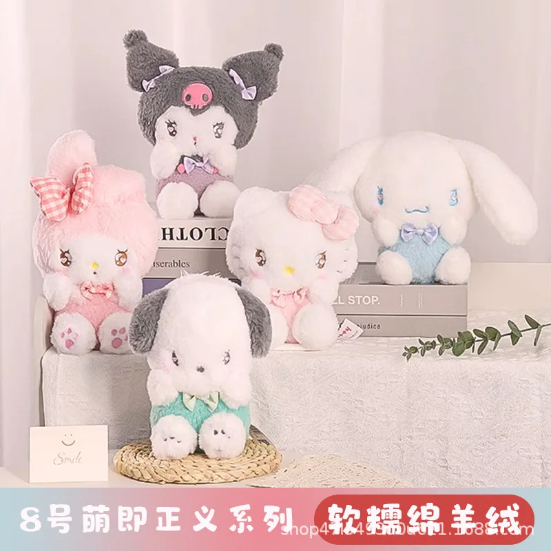 2024 Sanrio плюшевая кукла в Корейском стиле кавайная кукла Hellokitty Kuromi кукла кулон милый рюкзак украшение подарок на день ребенка
2024 Sanrio плюшевая кукла в Корейском стиле кавайная кукла Hellokitty Kuromi кукла кулон милый рюкзак украшение подарок на день ребенка