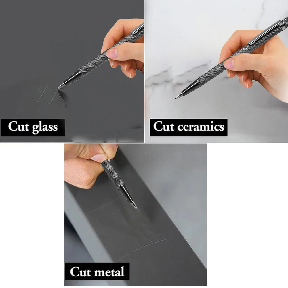 2pcs Diamond Metal Marker Engraving Pen Tungsten Steel Alloy Metal Tile Cutting Pen For Glass Ceramic Metal Wood Engraving Tool
2pcs Diamond Metal Marker Engraving Pen Tungsten Steel Alloy Metal Tile Cutting Pen For Glass Ceramic Metal Wood Engraving Tool