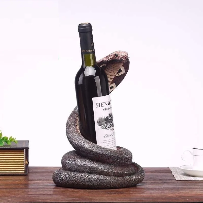 Red Wine Home Decoration Creative Cobra Resin Craft Home Decoration Furnishing Articles Halloween Decoration
Red Wine Home Decoration Creative Cobra Resin Craft Home Decoration Furnishing Articles Halloween Decoration