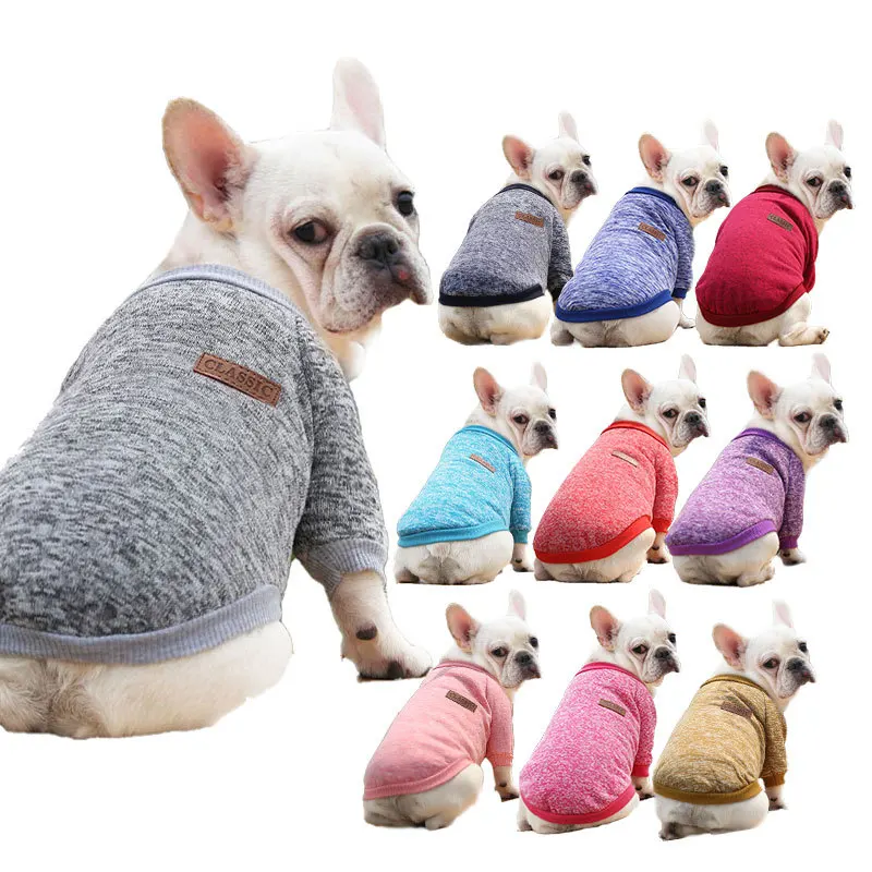 

Classic Fleece Warm Winter Clothes for Pets Puppy and Kitten Fashion Sweater Jacket Coat Small Dog Chihuahua Pet Clothing