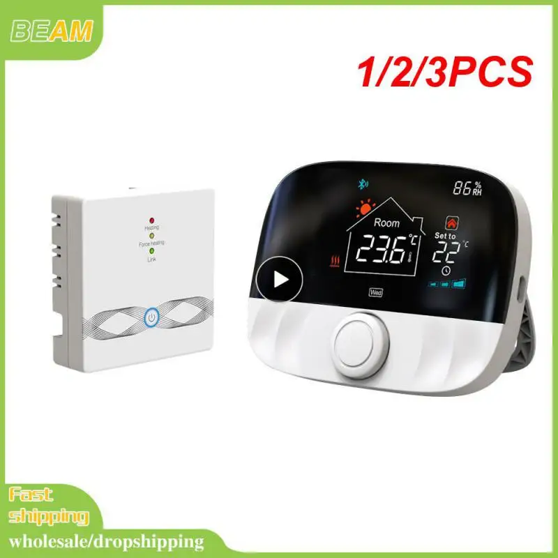 

1/2/3PCS Tuya Smart Home Wifi Thermostat 433Mhz Gas Boiler Water Heating Digital Temperature Controller Alexa Home Smart