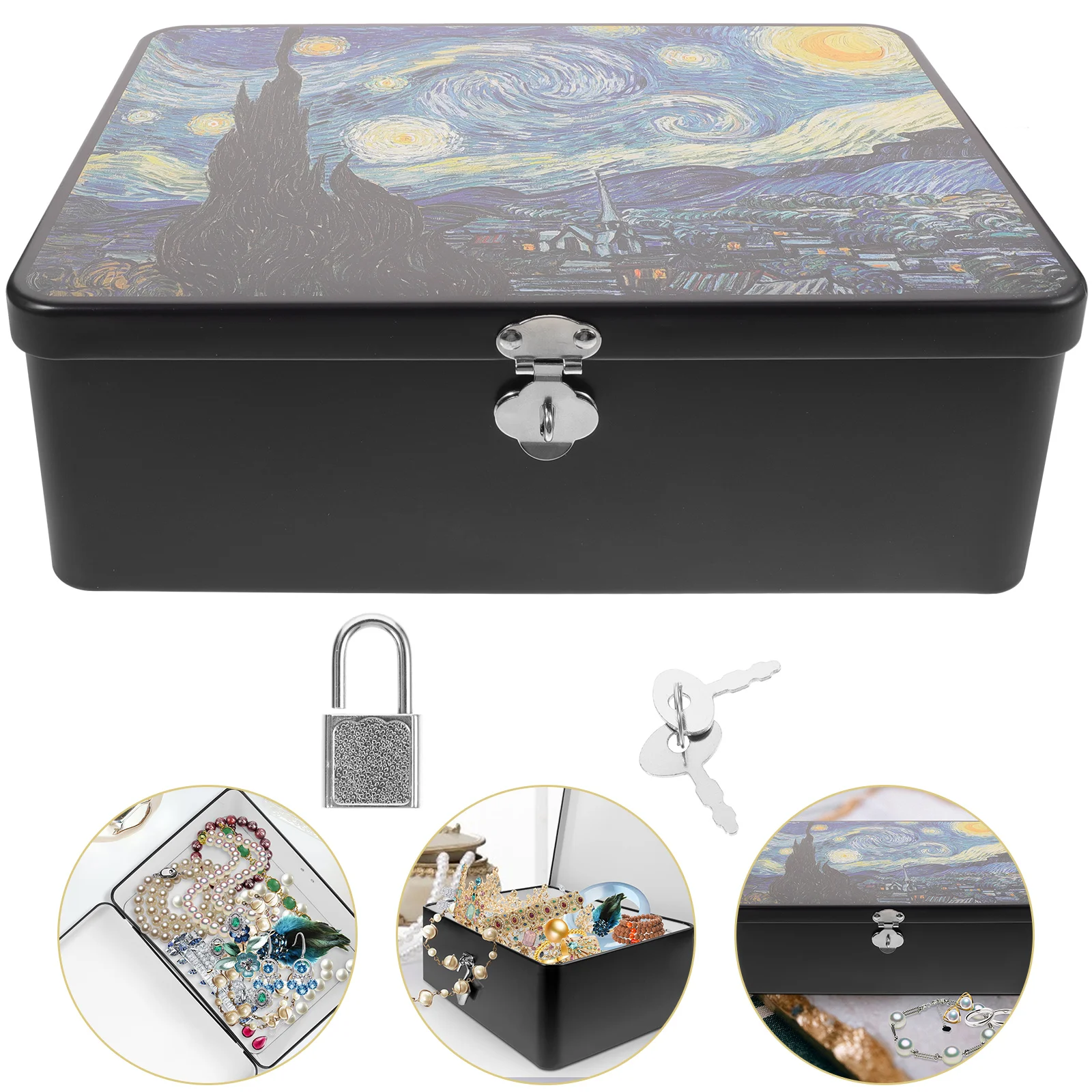 Zerodeko Decoration Storage Containers Tinplate Candy Box Metal Empty Cookie Storage Container Tea Coffee Bean Can Tarot
Zerodeko Decoration Storage Containers Tinplate Candy Box Metal Empty Cookie Storage Container Tea Coffee Bean Can Tarot