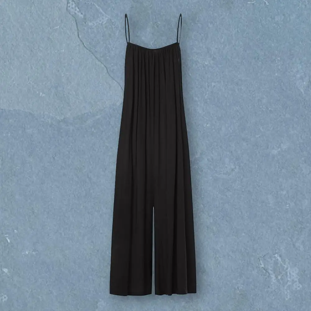 Wear-resistant Oversized Wide Leg Sleeveless Women Romper Daily Clothes 
Wear-resistant Oversized Wide Leg Sleeveless Women Romper Daily Clothes