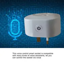 WiFi Smart Plug Sockets 16A EU Plug Tuya Smart Life APP Work with Alexa Google Home Voice Control Timer
WiFi Smart Plug Sockets 16A EU Plug Tuya Smart Life APP Work with Alexa Google Home Voice Control Timer