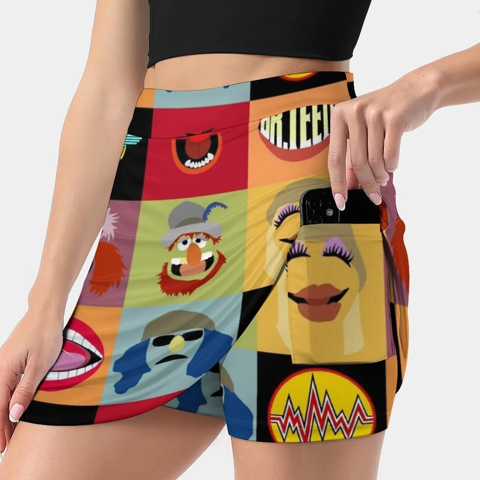 Женская юбка для игры в бадминтон Dr. Teeth And The Electric Mayhem, теннисная юбка со скрытым карманом, юбки для игры в гольф, юбки для бега
Женская юбка для игры в бадминтон Dr. Teeth And The Electric Mayhem, теннисная юбка со скрытым карманом, юбки для игры в гольф, юбки для бега