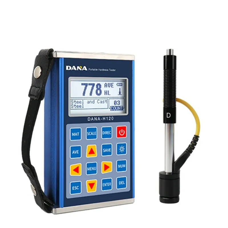 DANA H120 Portable Digital Metal Hardness Tester High Precision Easy Operation Metal Shell Industrial Metal Detectors
DANA H120 Portable Digital Metal Hardness Tester High Precision Easy Operation Metal Shell Industrial Metal Detectors