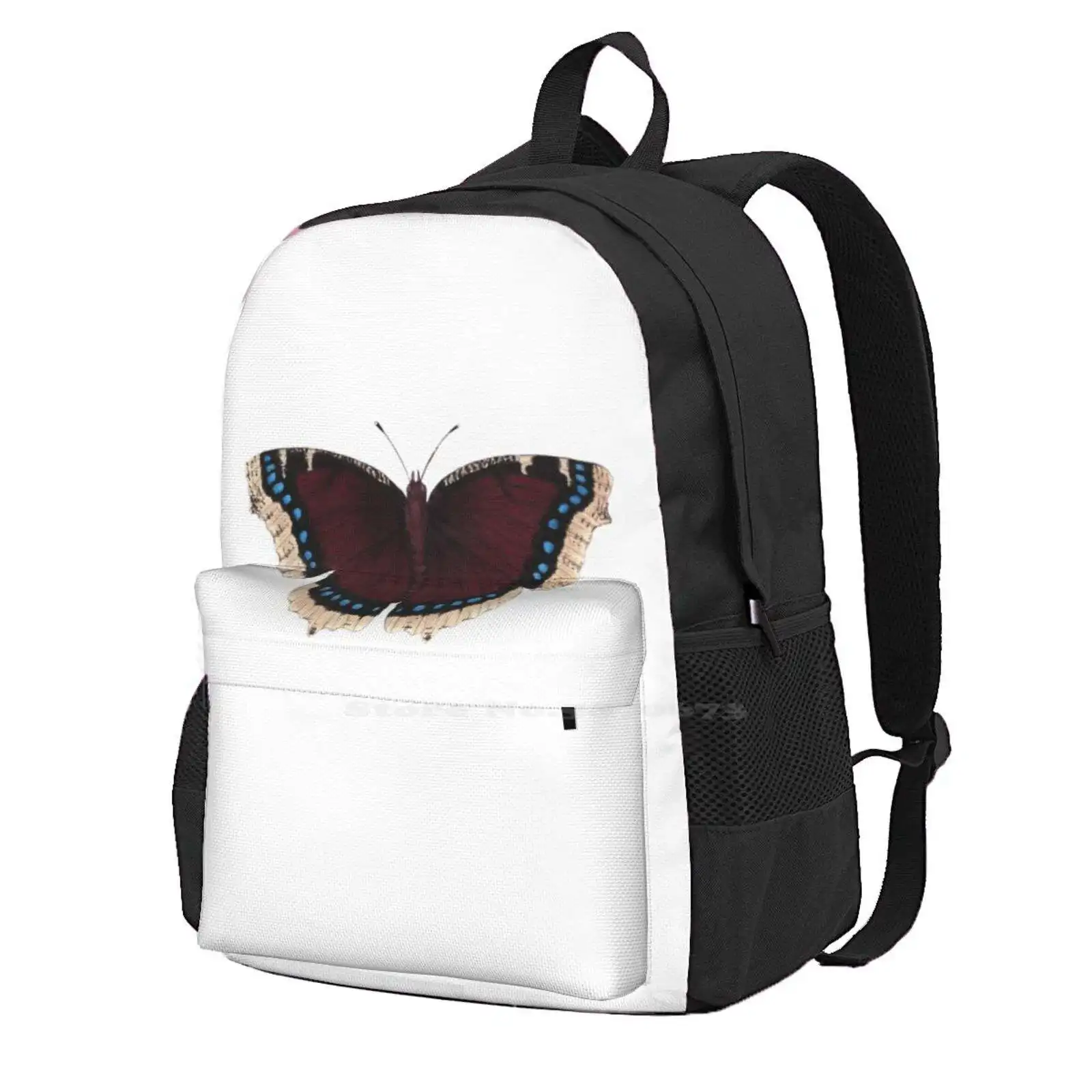 

Mourning Cloak ( Nymphalis Antiopa ) School Bag Big Capacity Backpack Laptop 15 Inch Mourning Cloak Nymphalis Antiopa Butterfly