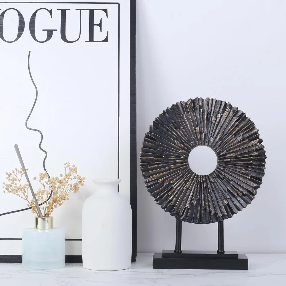 Minimalist Round Statue Above Cabinet Decor Kitchen, Modern Decorative Sculpture Home Decorations for Living Room Coffee Table
Minimalist Round Statue Above Cabinet Decor Kitchen, Modern Decorative Sculpture Home Decorations for Living Room Coffee Table