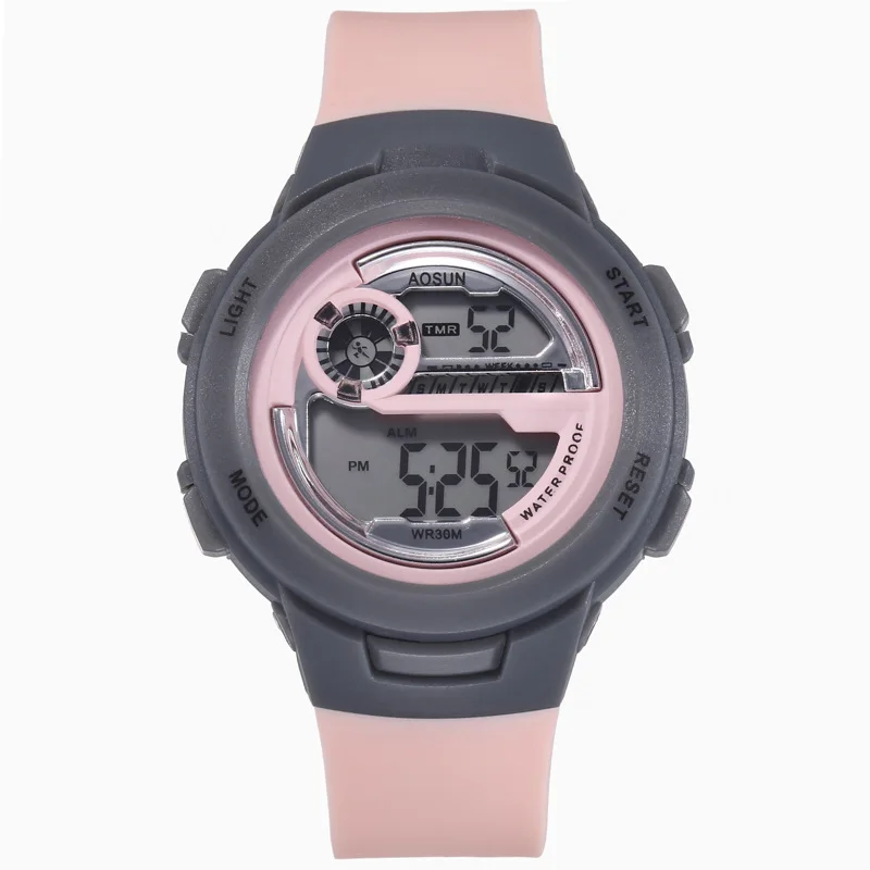 Student Small Fresh All-match Cute Girl Luminous 30Waterproof Silicone Sports Electronic WatchDigital Toy Clock Relogio
Student Small Fresh All-match Cute Girl Luminous 30Waterproof Silicone Sports Electronic WatchDigital Toy Clock Relogio