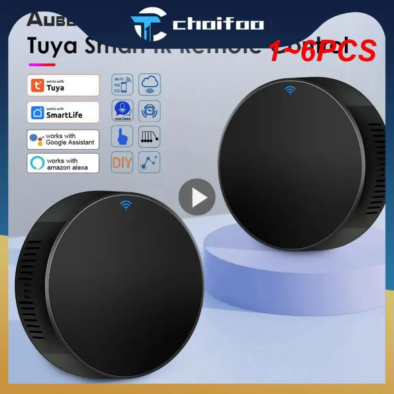 1~6PCS Tuya WiFi IR Remote Control Smart Universal Infrared Remote For TV DVD Work With Alexa Home And Smart Life App
1~6PCS Tuya WiFi IR Remote Control Smart Universal Infrared Remote For TV DVD Work With Alexa Home And Smart Life App