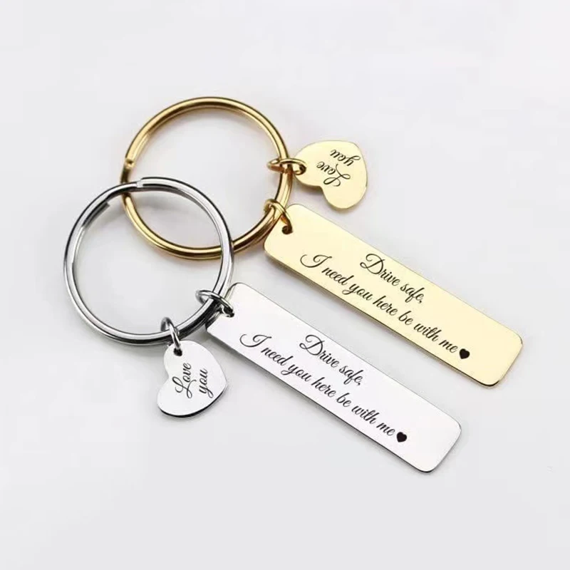 Custom Stainless Steel Name Keychain Customized Products Fashion Love Round Key Ring Engraved Personalized LOGO Gift Wholesale
Custom Stainless Steel Name Keychain Customized Products Fashion Love Round Key Ring Engraved Personalized LOGO Gift Wholesale