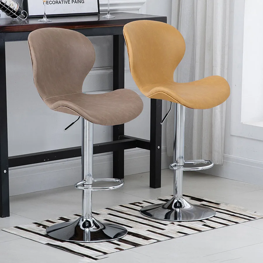 Natural Room Bar Chair Retro Nordic Modern High Backrest Adjustable Minimalistic Recliner Chair Lifting Stoel Home Furniture
Natural Room Bar Chair Retro Nordic Modern High Backrest Adjustable Minimalistic Recliner Chair Lifting Stoel Home Furniture